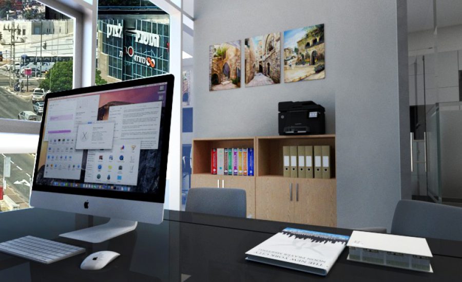 משרד 2 חדרים להשכרה בחלוצים נתניה